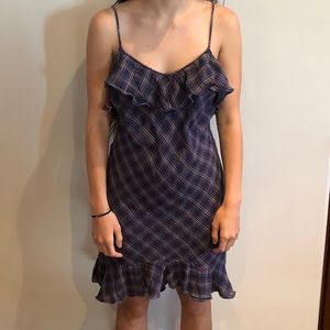 Plaid summer dress